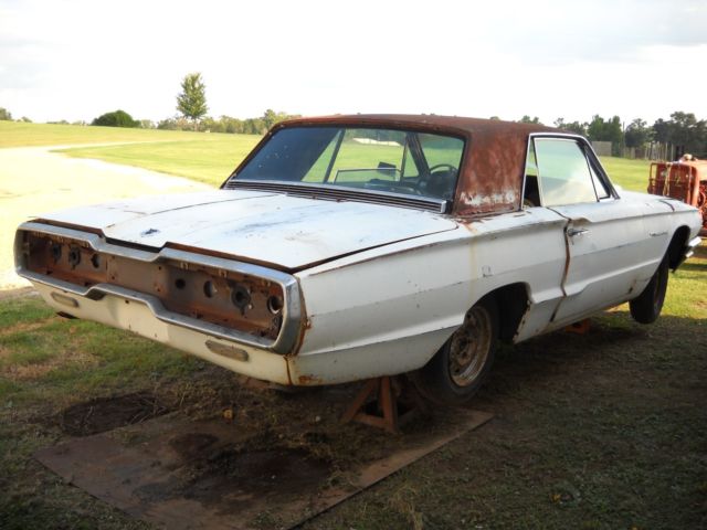 thunderbird 1964-parts car-bill of sale-no motor/trans-has 9"rearend