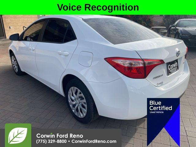2018 toyota corolla le