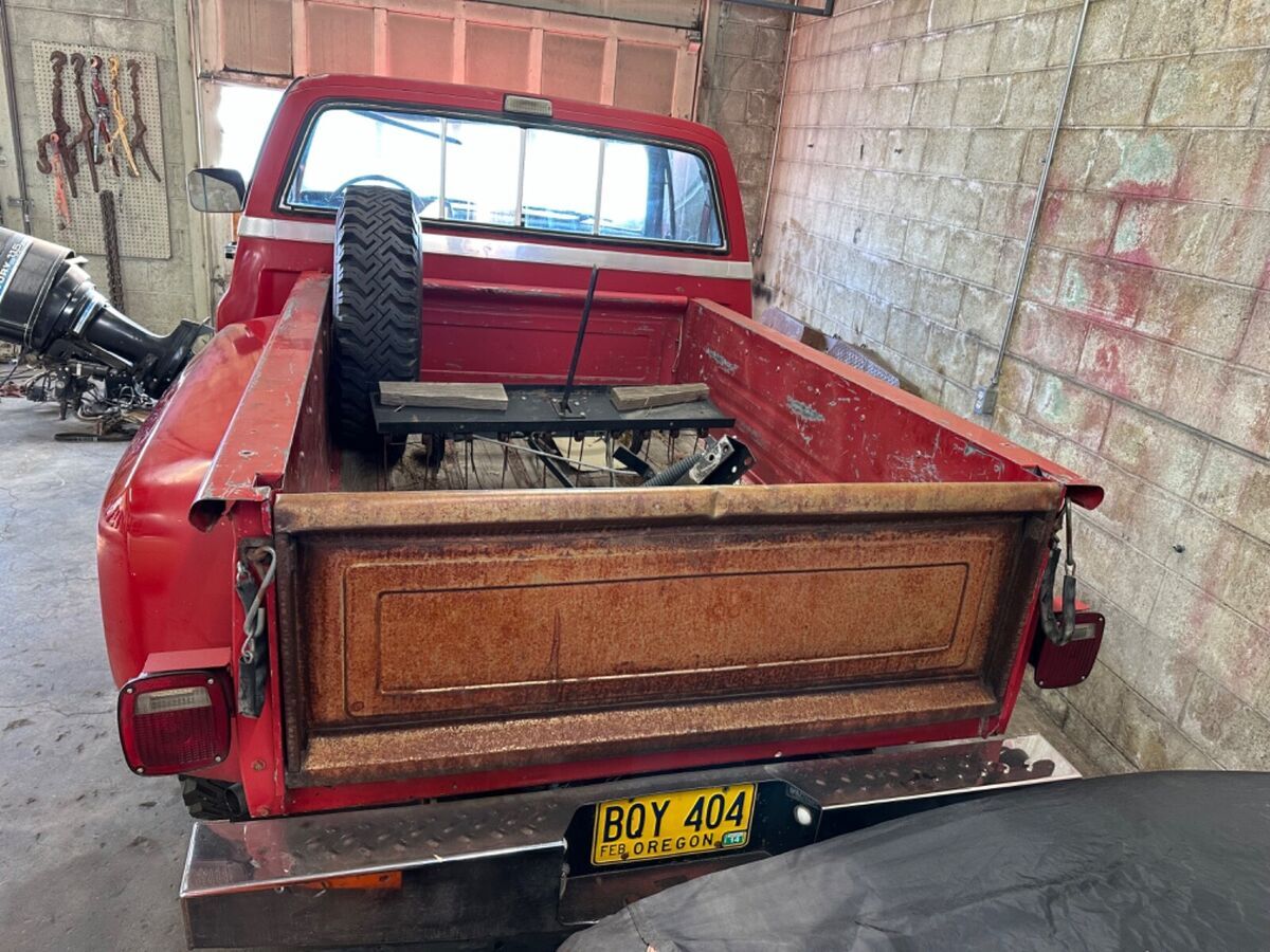 1986 gmc sierra 3/4 ton stepside 4x4 no reserve