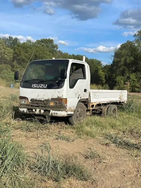 1900 isuzu elf jdm rhd pickup white 4wd manual