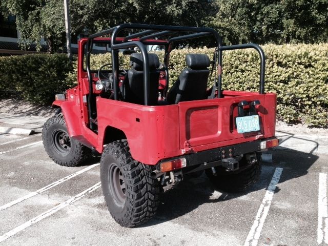 1975 toyota fj40 landcruiser (red) immaculate one-of-a-kind