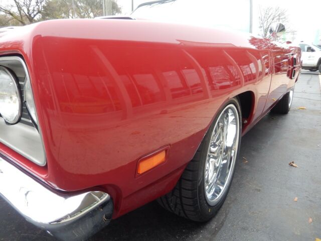 1969 dodge coronet convertible r6 red 505 ci/550 hp rotisserie restored