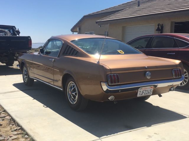 1966 ford mustang k code 4-speed 2+2 fastback