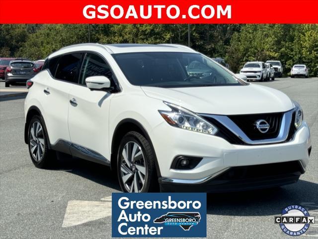 2018 nissan murano platinum