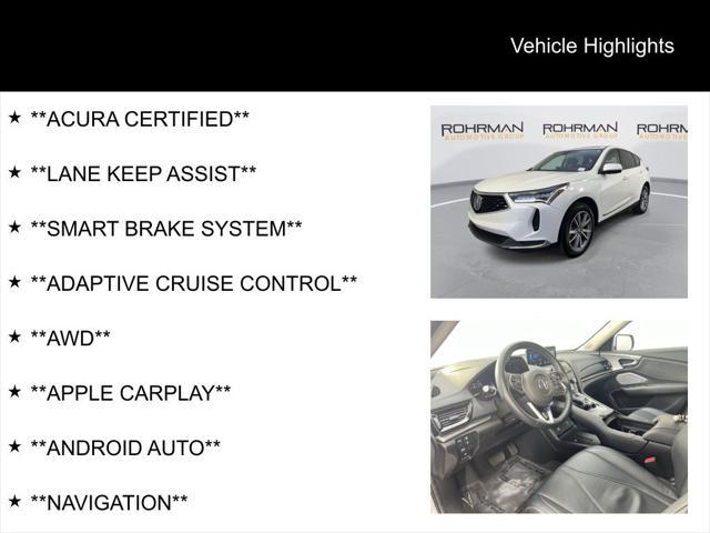 2024 acura rdx technology package