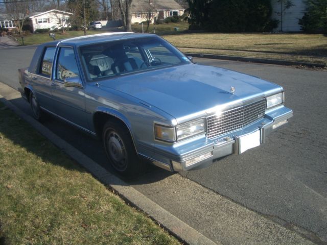 magnificent 1988 cadillac sedan deville 4.5 liter v8, 1 owner, dealer serviced!!