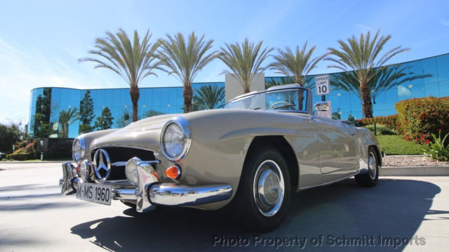 1960 mercedes-benz 190sl**all matching numbers**