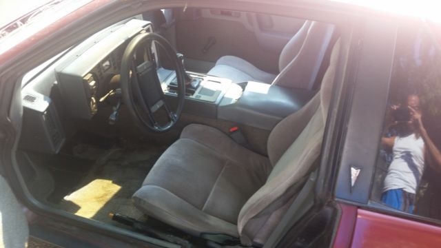 the fiero is now a collector's car. new engine and seats. only paint is faded