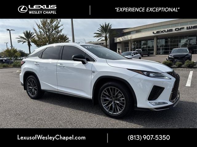 2022 lexus rx 350 f sport handling
