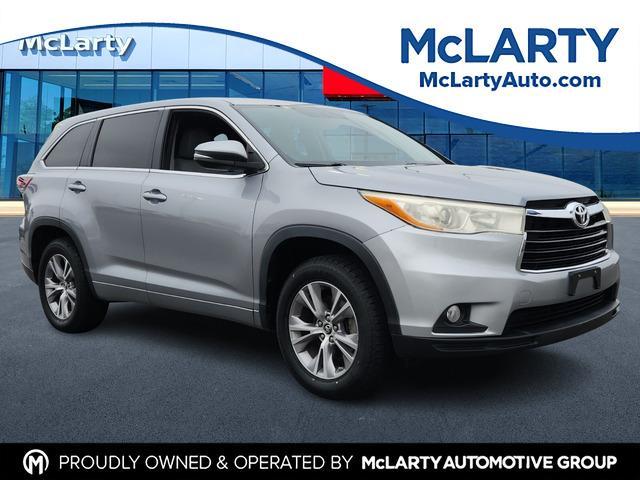 2016 toyota highlander le