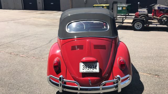 1964 vw beetle convertible completely restored