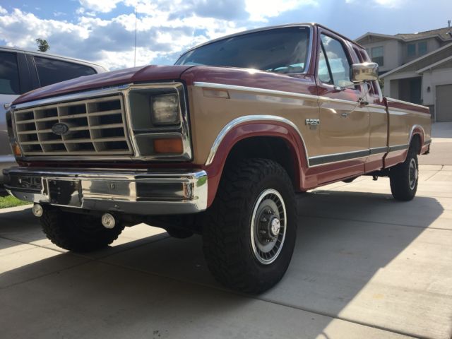 1984 ford f-250 4x4 6.9l diesel extended cab