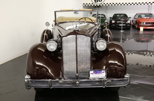1936 packard twelve 1407 coupe roadster