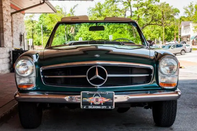 1967 mercedes-benz 230sl roadster, pagoda, soft top, hard top