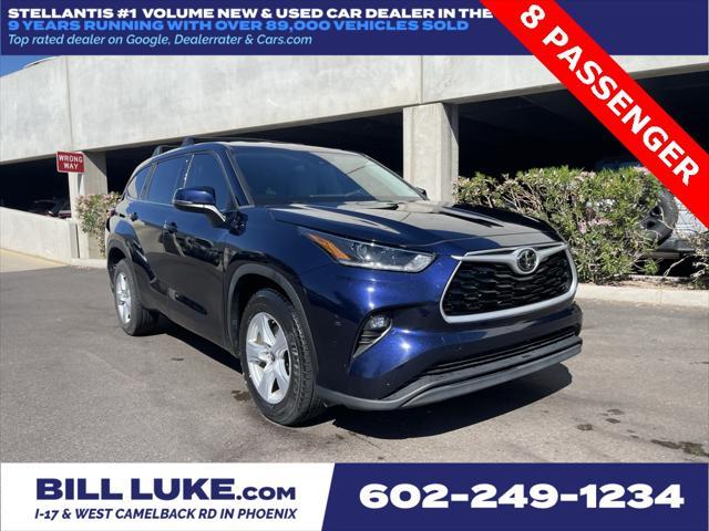 2021 toyota highlander le