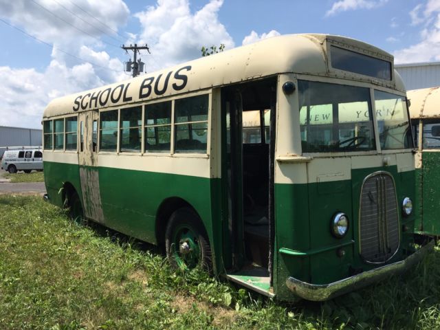 1939 ford school bus coe new york city omnibus super cool complete! make offer!!