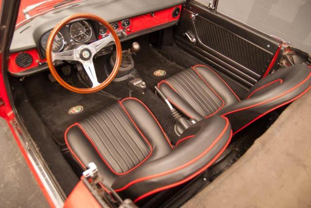 1967 alfa romeo "duetto" boattail spider 1600