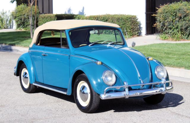 california original,1965 volkswagen bug cabriolet,type 1, 128k orig(833)225-4227