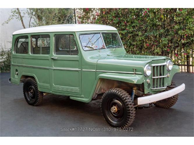 1958 jeep willys in beverly hills, california