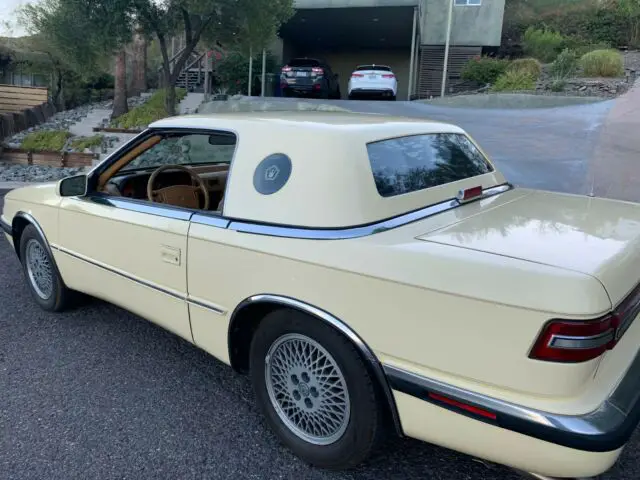 1990 chrysler tc by maserati, 89k miles, all original, rust free, sharp!