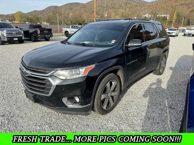 2018 chevrolet traverse lt leather