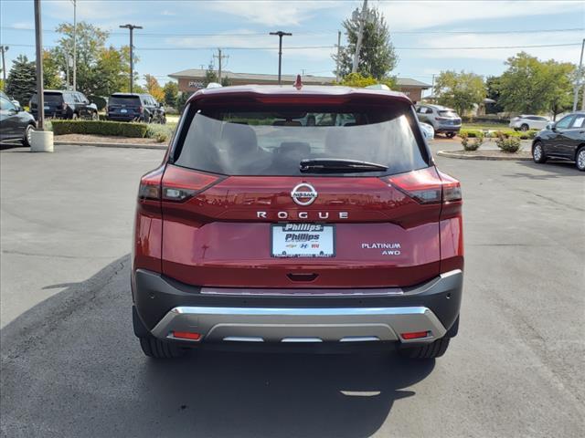 2021 nissan rogue platinum