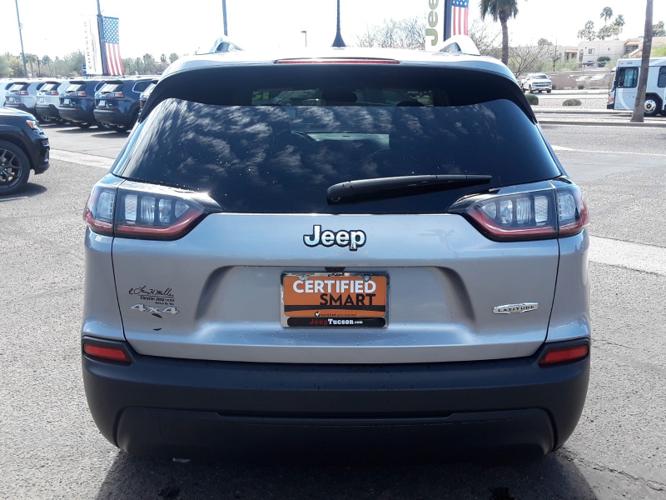 certified 2019 jeep cherokee 4wd latitude plus tucson, az 85710 for sale in tucson, arizona