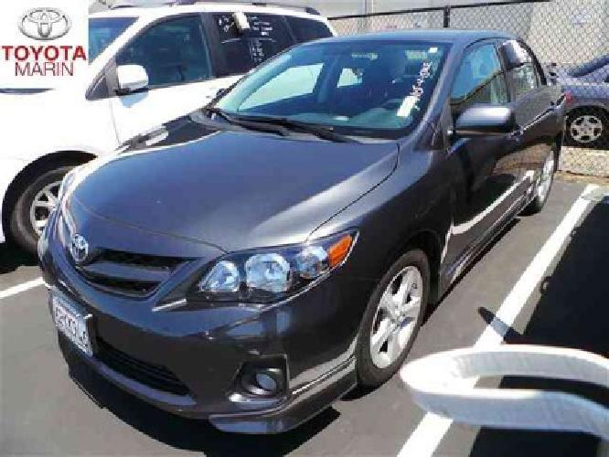 2011 toyota corolla s..one owner in san rafael, ca