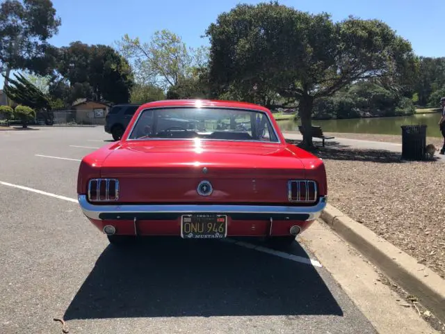 1964 1/2 ford mustang coupe rare 289 d-code v8 nice ca car