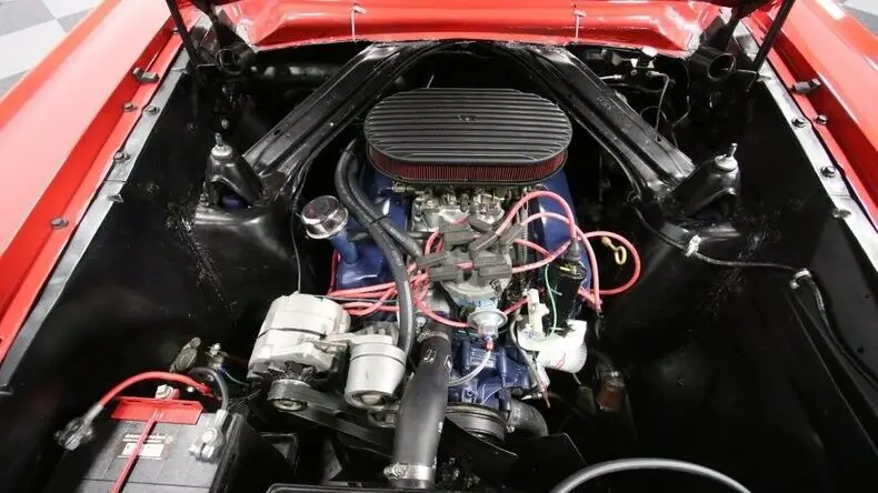 classic vintage chrome fomoco restomod 5.0 liter v8 4-speed manual transmission