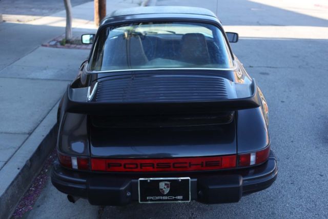 79 metallic black 911 targa