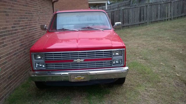 1983 chevrolet c10 custom standard cab pickup 2-door 5.7l