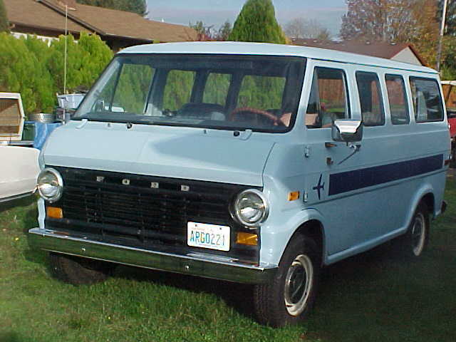 1970 ford econoline shorty club wagon window van 70