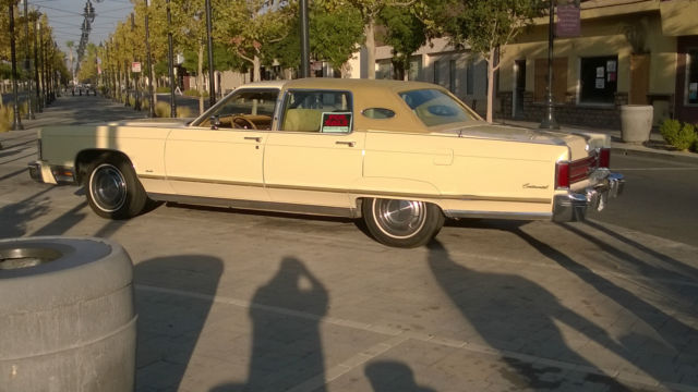1976 lincoln town car continental 460 37000 orig miles!! loaded
