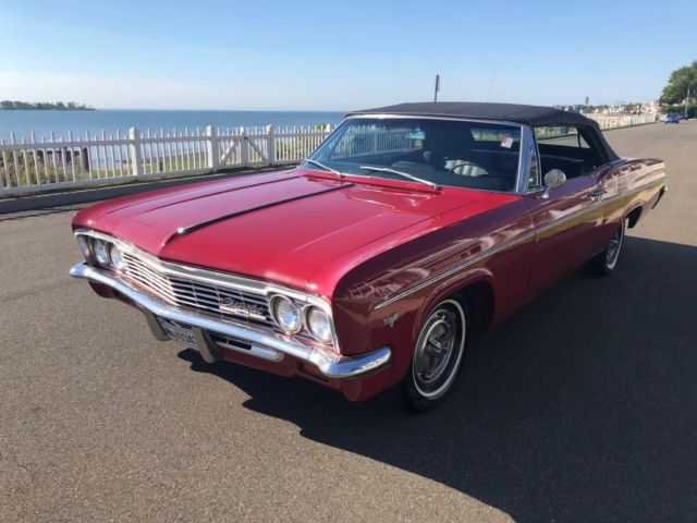 1966 chevrolet impala convertible 283 v8 auto matching #