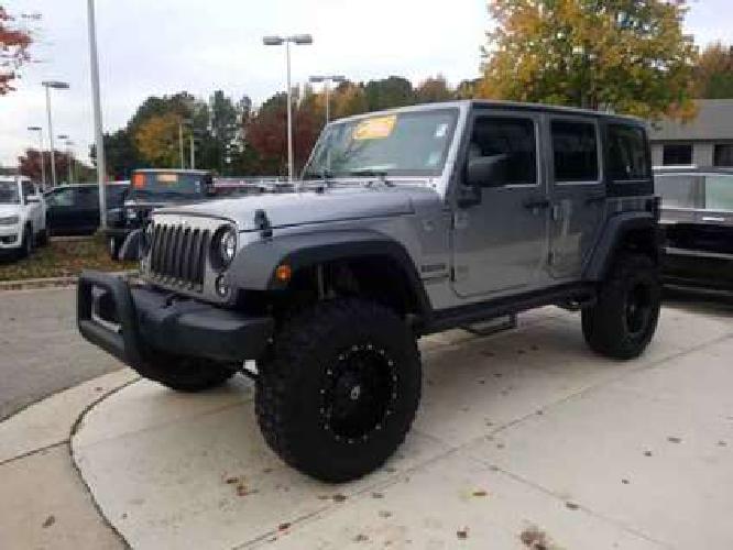 used 2017 jeep wrangler unlimited 4x4 in cary, nc