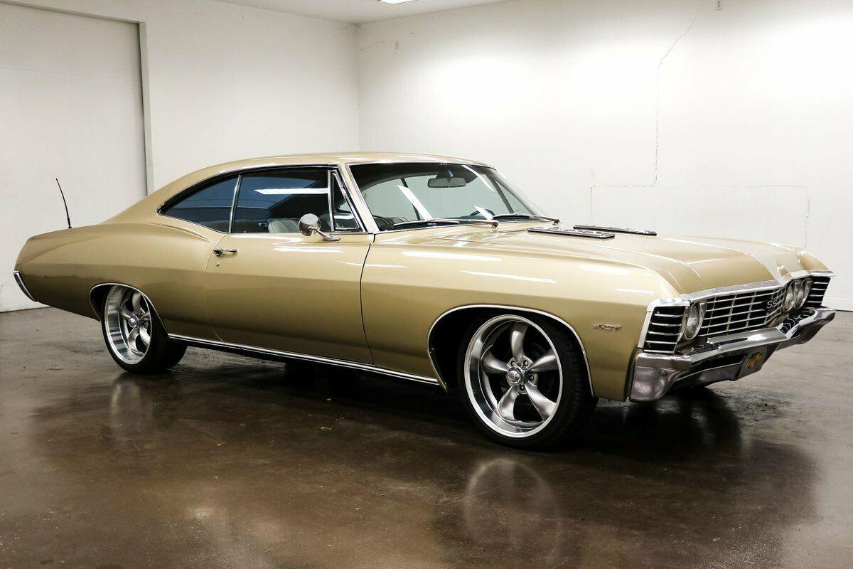 1967 chevrolet impala 86358 miles gold coupe 396 big block chevrolet v8