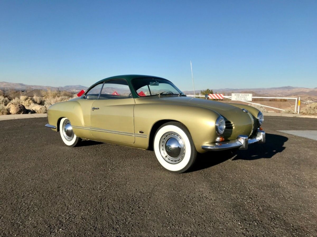 very rare 1956 volkswagen karmann ghia lowlight low light coupe numbers matching