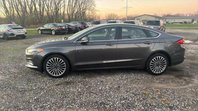 2017 ford fusion se