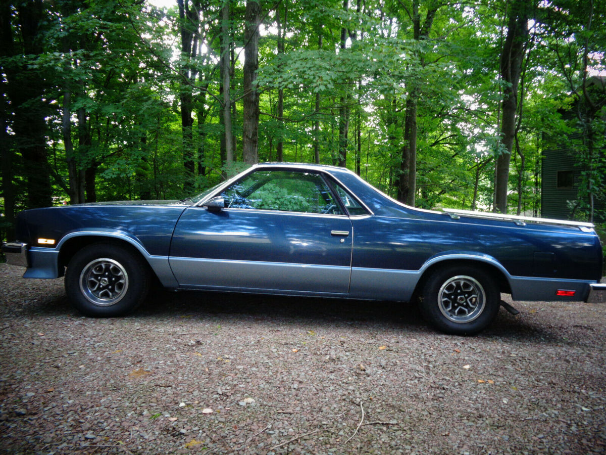 1987 el caballero/el camino original owner, garaged, mint, low low miles