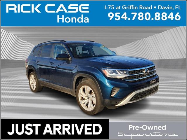 2022 volkswagen atlas 3.6l se w/technology