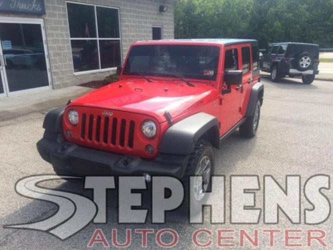 2017 jeep wrangler unlimited rubicon 4x4 rubicon 4dr suv for sale in danville, west virginia