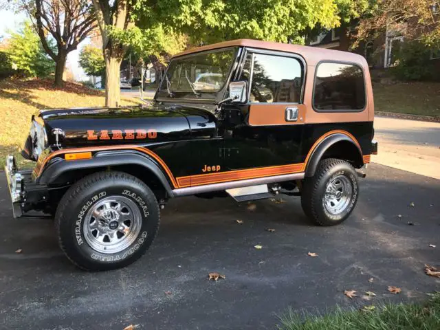 1984 jeep cj7 laredo -- complete frame off restoration