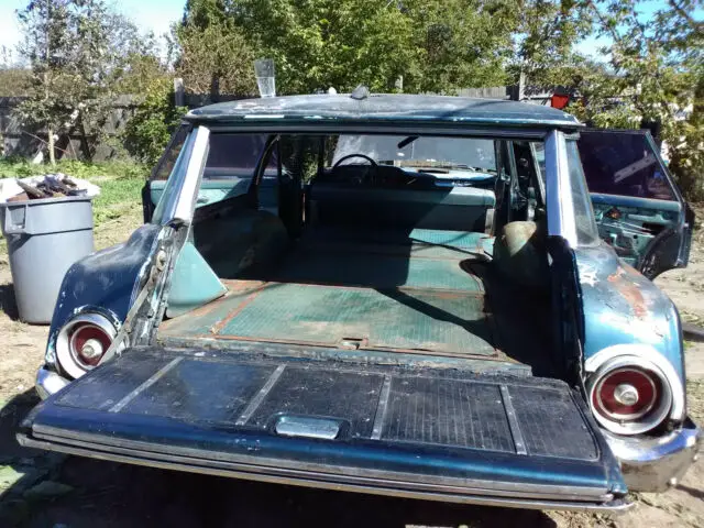 1962 ford galaxie 500 country squire with 390 big block 4bbl and cruise-o-matic