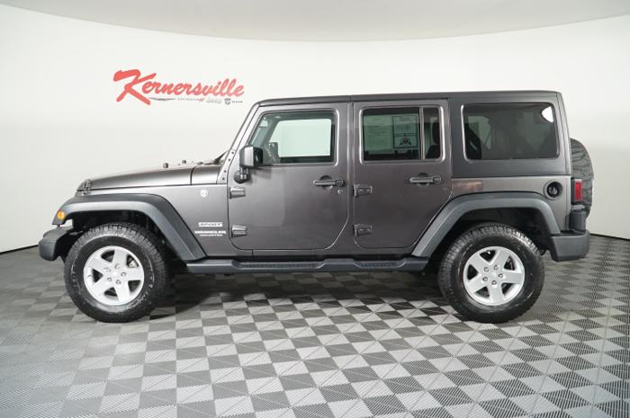 used 2016 jeep wrangler 4wd unlimited sport kernersville, nc 27284 for sale in guthrie, north carolina