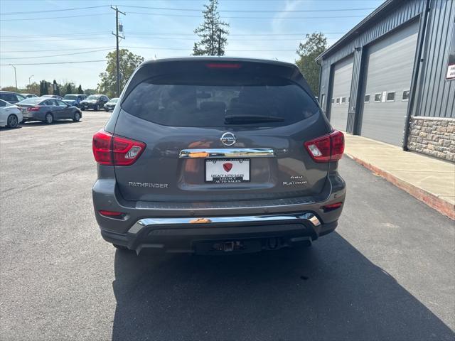2017 nissan pathfinder platinum