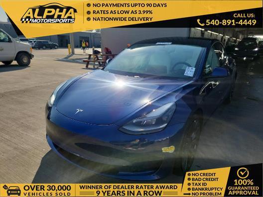 2021 tesla model 3 performance