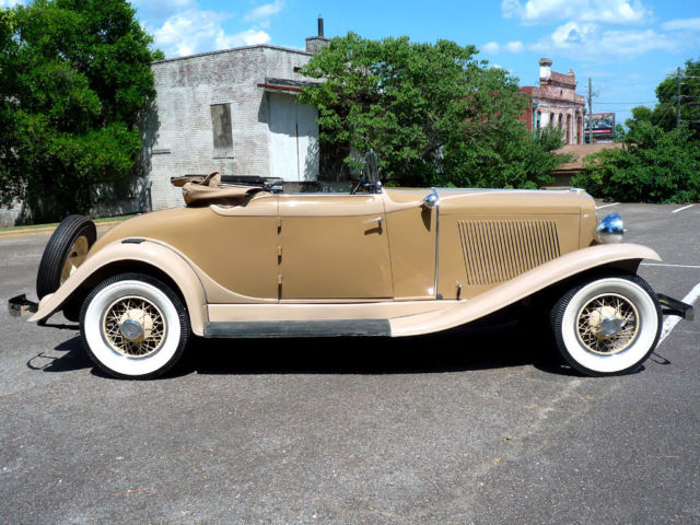 1931 auburn 8-98a custom convertible coupe - california car, never restored