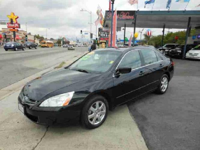 2005 honda accord ex-l navigation, sun roof, heated leather seats, 6 cd changer in north hollywood, ca