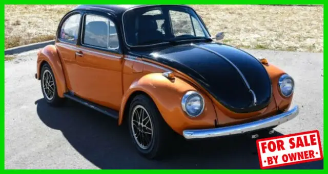 1973 volkswagen super beetle 4-cylinder gasoline 4-speed manual colorado c84440